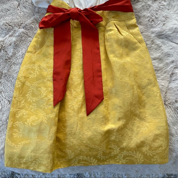 NWT Anthropologie Moulinette Soeurs Fields of Gold Dress, 6 - Picture 9 of 13